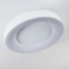 Casina Deckenleuchte LED Weiß, 1-flammig, Fernbedienung