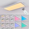 Gallitos Deckenpanel LED Weiß, 1-flammig, Fernbedienung, Farbwechsler