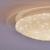 Cure Deckenleuchte LED Weiß, 1-flammig, Fernbedienung, Farbwechsler