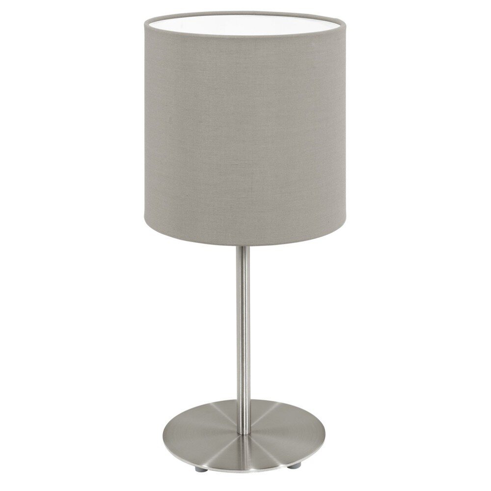 Eglo PASTERI Tischleuchte Nickel-Matt 95726 | lampe.de