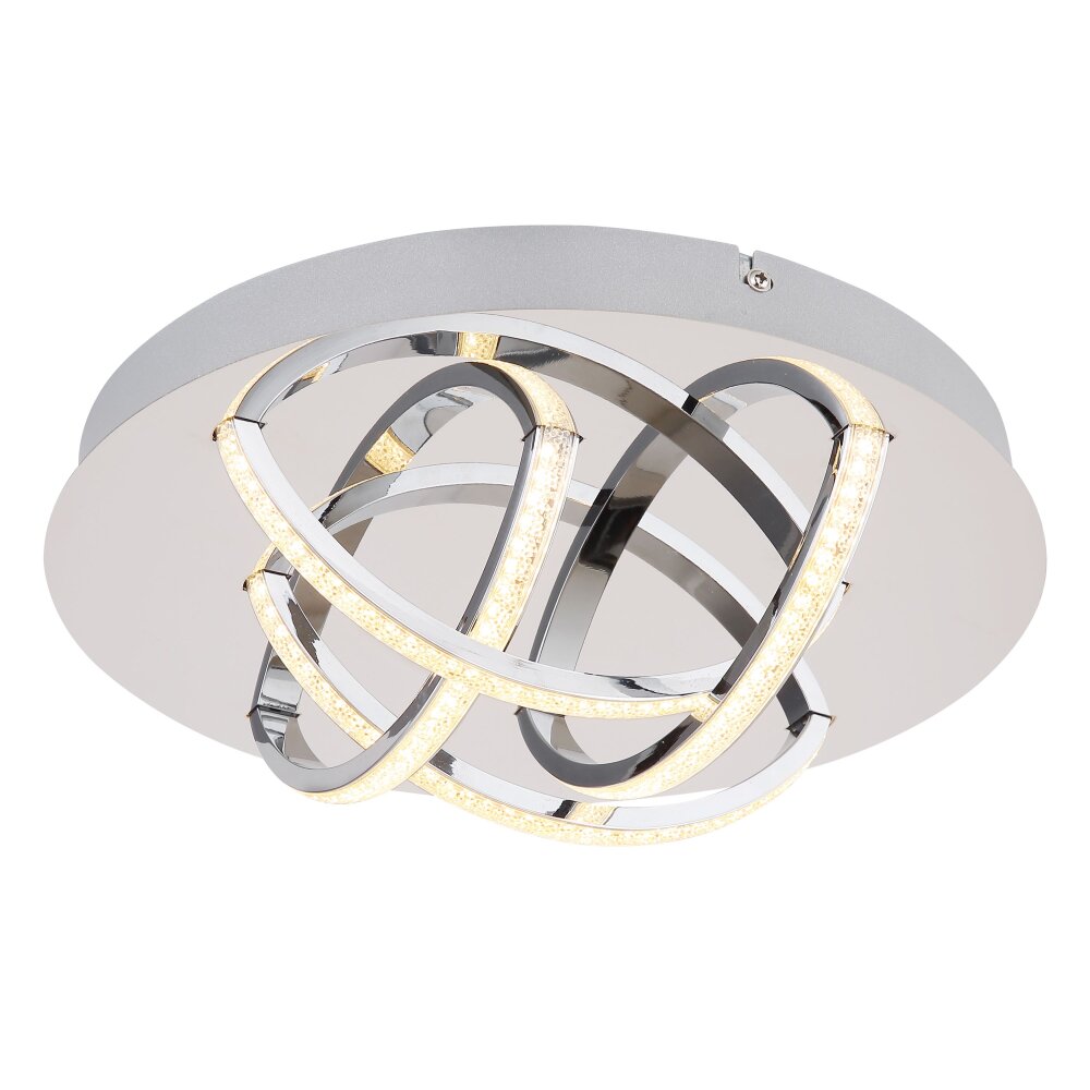 Globo KEANA Deckenleuchte LED Chrom, 1-flammig main product photo