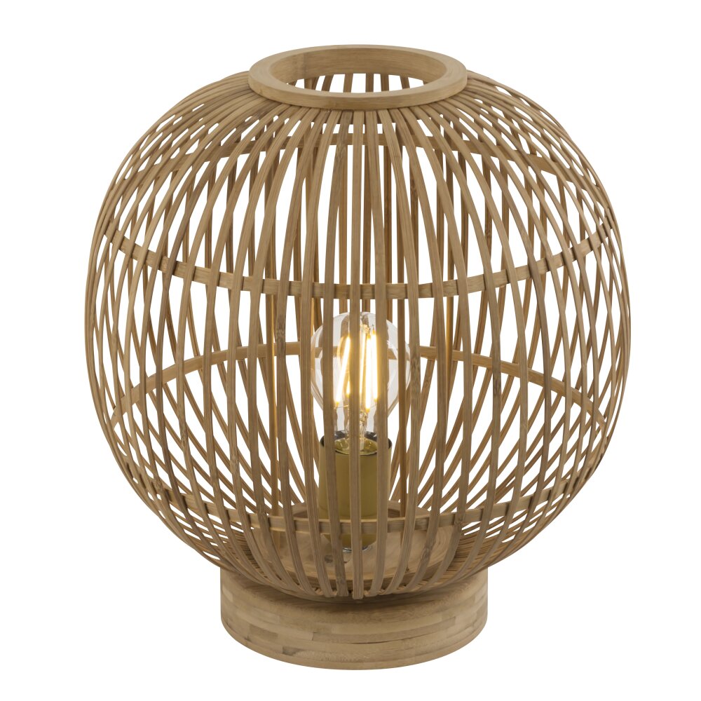 HILDEGARD Globo Tischleuchte Braun, 1-flammig main product photo