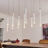 Porquera Pendelleuchte LED Weiß, 11-flammig