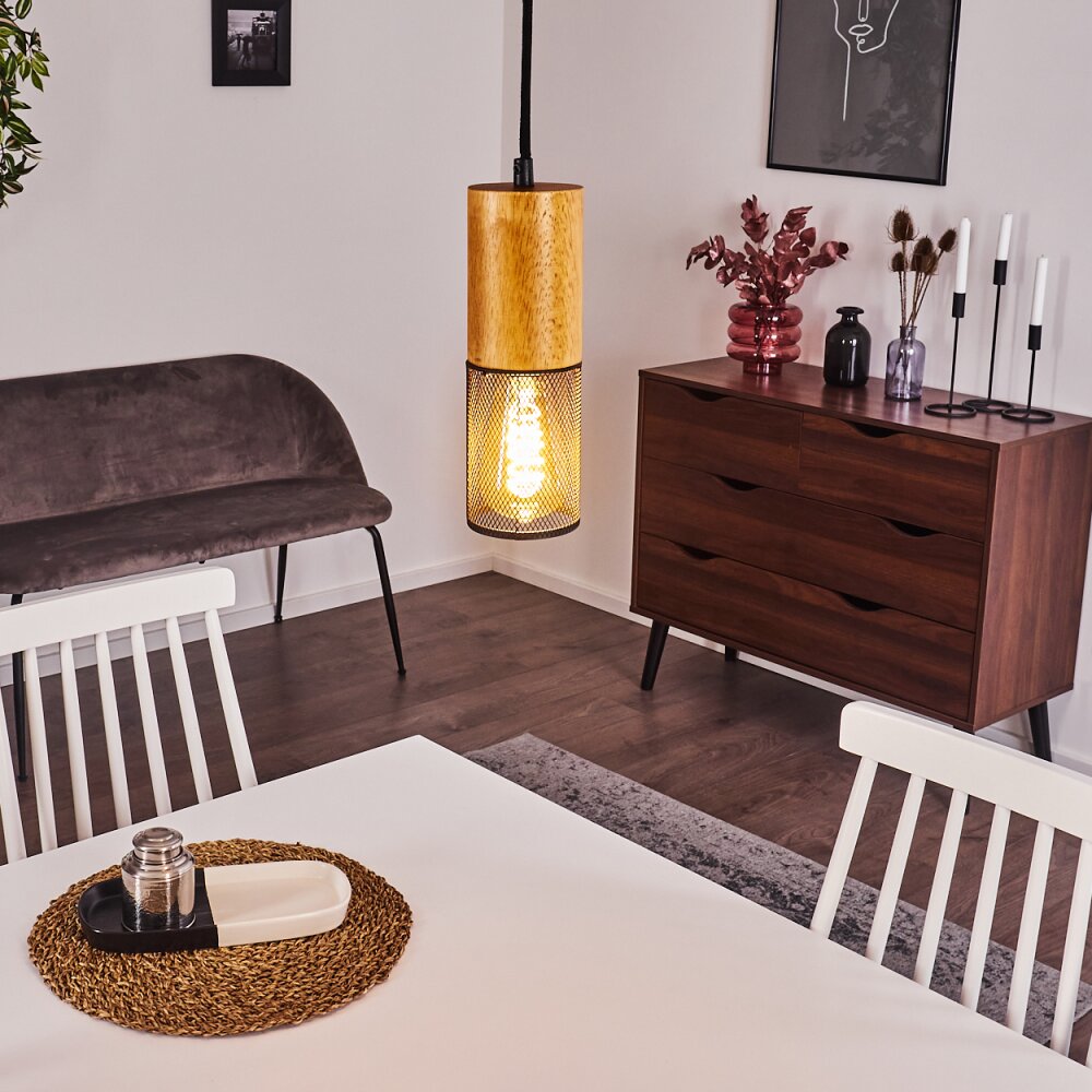 Lengalau Hängeleuchte Schwarz, 1-flammig main product photo