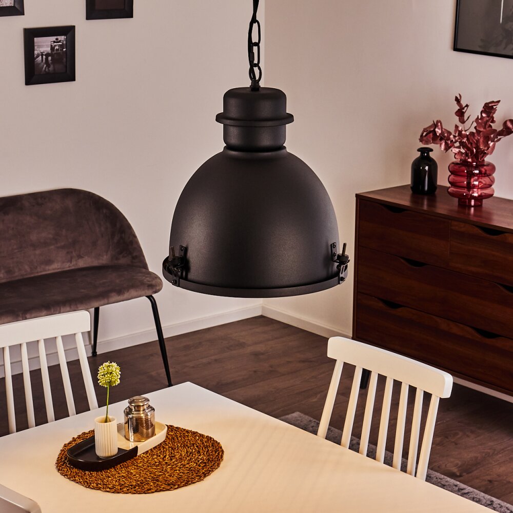 Ogho Hängeleuchte Schwarz, 1-flammig main product photo