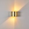 Badajoz Wandleuchte LED Gold, Messing, 1-flammig