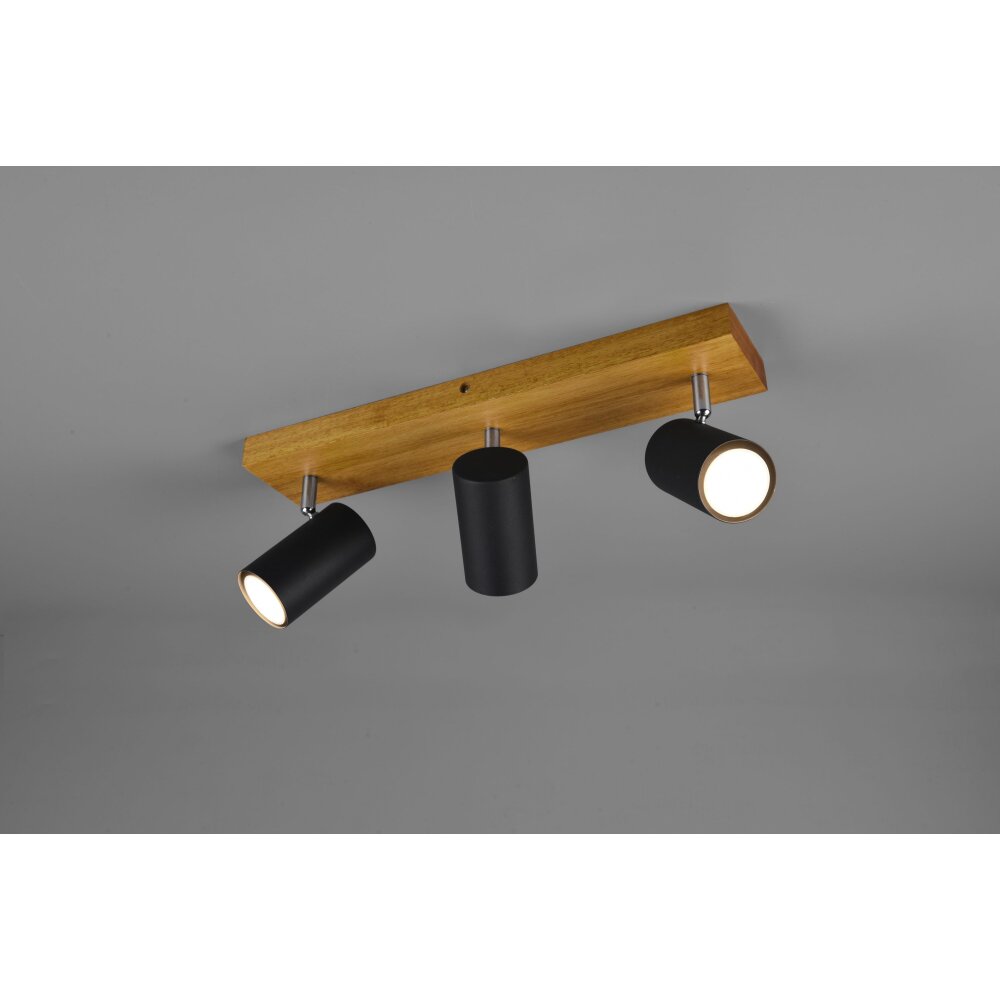 Trio Marley Strahler Holz hell, 3-flammig main product photo