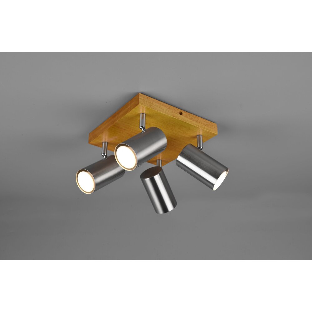 Trio Marley Strahler Holz hell, 4-flammig main product photo