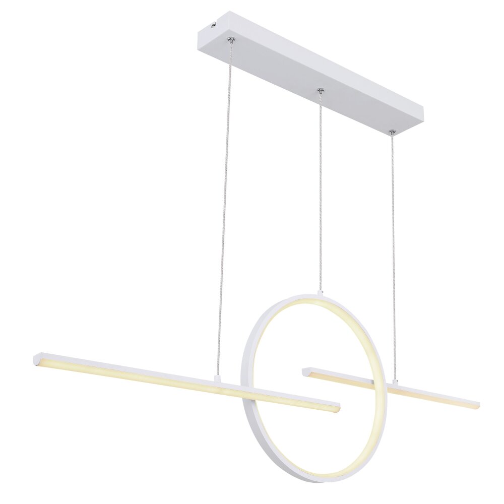 Globo BARRAL Hängeleuchte LED Weiß, 1-flammig, Fernbedienung main product photo