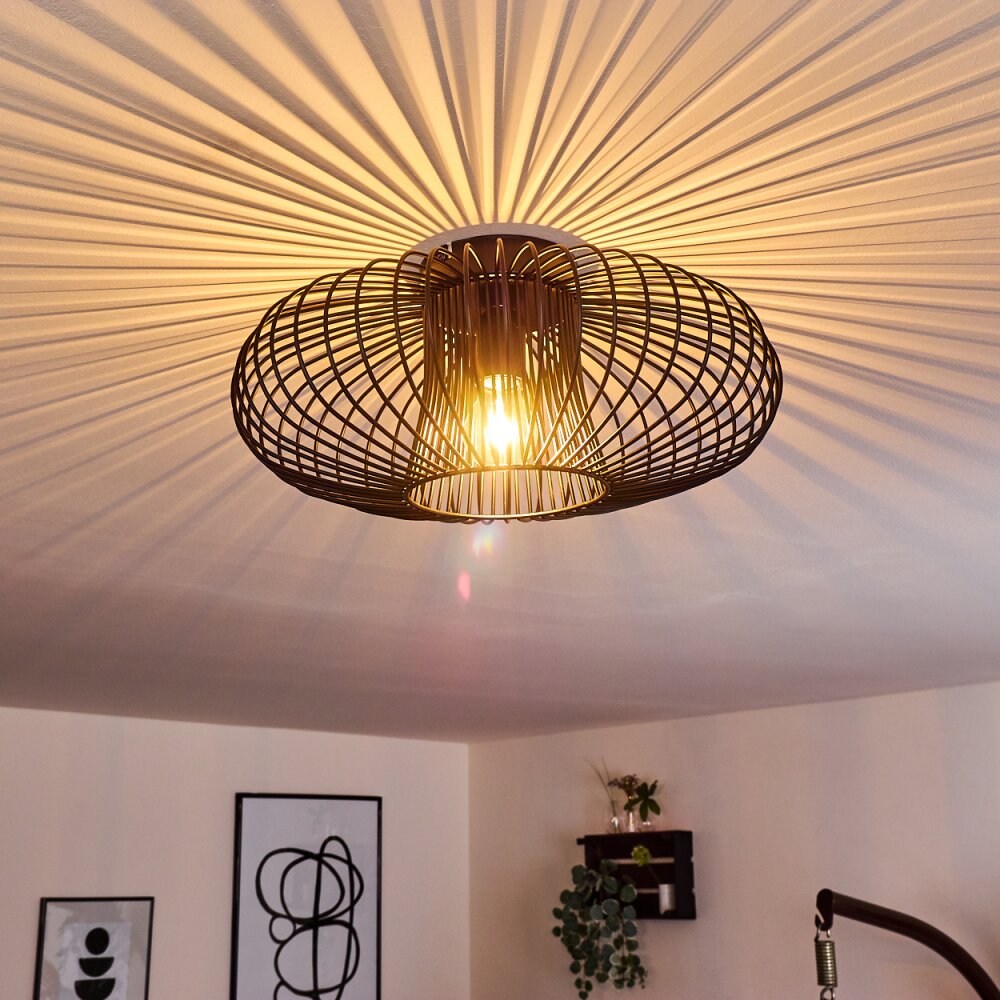 Wemude Deckenleuchte Schwarz, 1-flammig main product photo