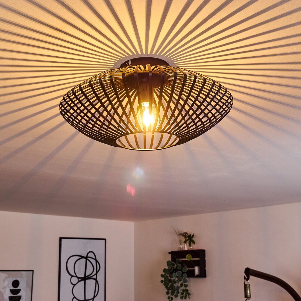 Wemude Deckenleuchte Schwarz, 1-flammig main product photo