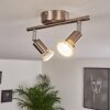 Oula Deckenleuchte LED Nickel-Matt, 2-flammig