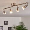 Oula Deckenleuchte LED Nickel-Matt, 4-flammig