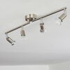 Oula Deckenleuchte LED Nickel-Matt, 4-flammig