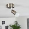 Oula Deckenleuchte LED Nickel-Matt, 1-flammig