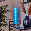 Hatara Tischleuchte LED Chrom, 1-flammig, Fernbedienung, Farbwechsler