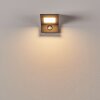 Matlava Außenwandleuchte LED Anthrazit, Weiß, 1-flammig, Bewegungsmelder
