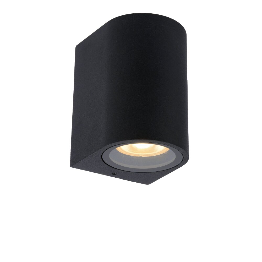 Lucide ZARO Außenwandleuchte Schwarz, 1-flammig main product photo