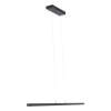 Steinhauer Light Stripe Pendelleuchte LED Schwarz, 1-flammig