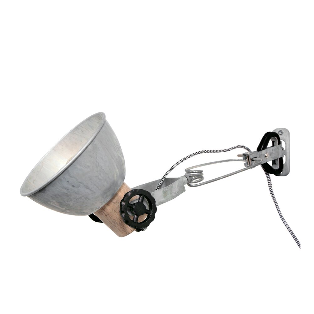 Steinhauer Gearwood Wandleuchte Nickel-Matt, 1-flammig main product photo