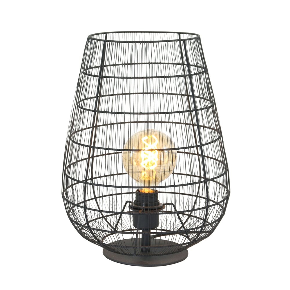 Steinhauer Gloom Tischleuchte Schwarz, 1-flammig main product photo