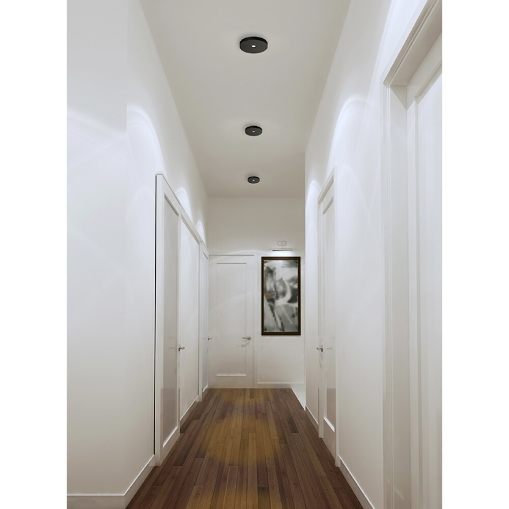 Bopp Leuchten CLOSE Deckenleuchte LED Schwarz, 1-flammig main product photo