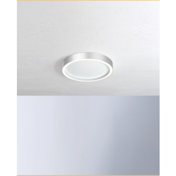 Bopp Leuchten AURA Deckenleuchte LED Silber, Weiß, 1-flammig