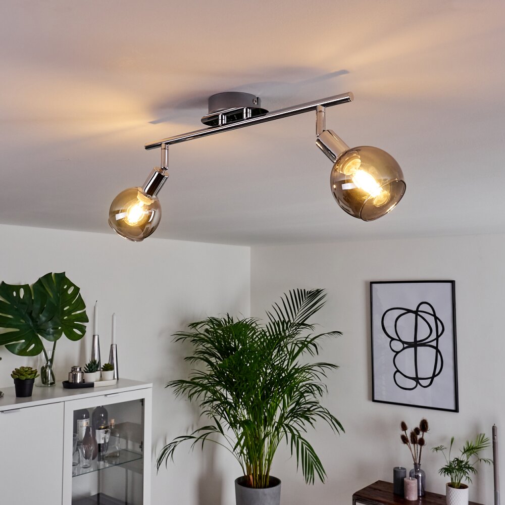 Stranderod Deckenleuchte Chrom, 2-flammig main product photo