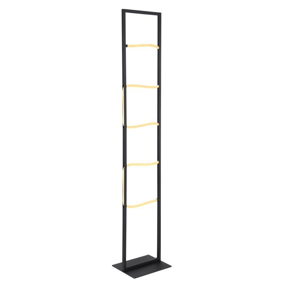 Globo KAIA Stehleuchte LED Schwarz, 1-flammig main product photo