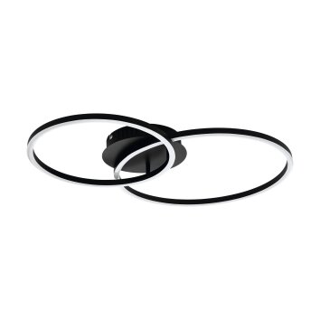 EGLO PALMARES Deckenleuchte LED Schwarz, 1-flammig EGLO PALMARES Deckenleuchte LED Schwarz, 1-flammig