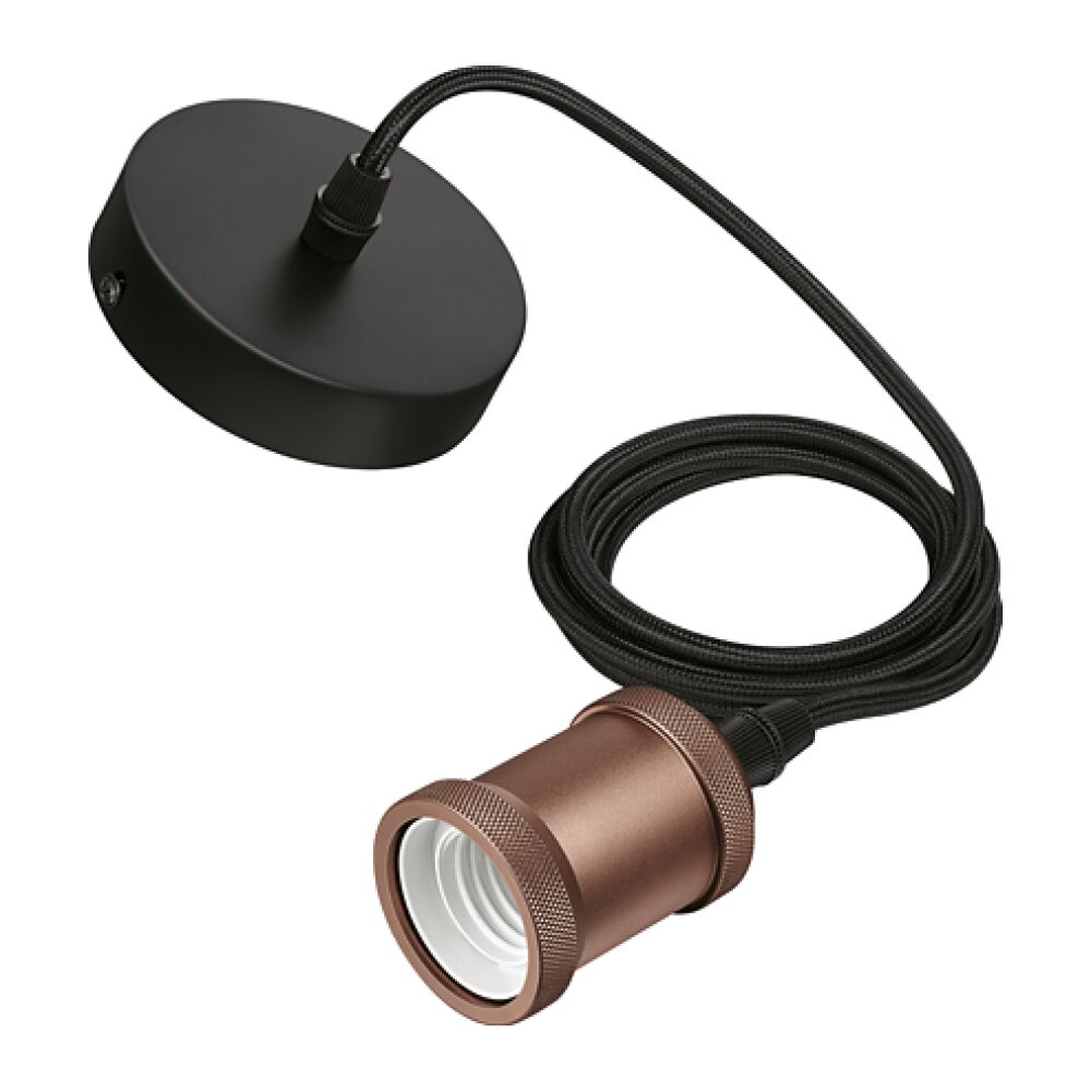 Philips Cord Pendelleuchte Schwarz, 1-flammig main product photo