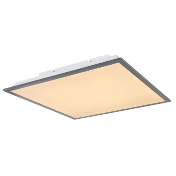 Globo DORO LED Panel Grau, Weiß, 1-flammig