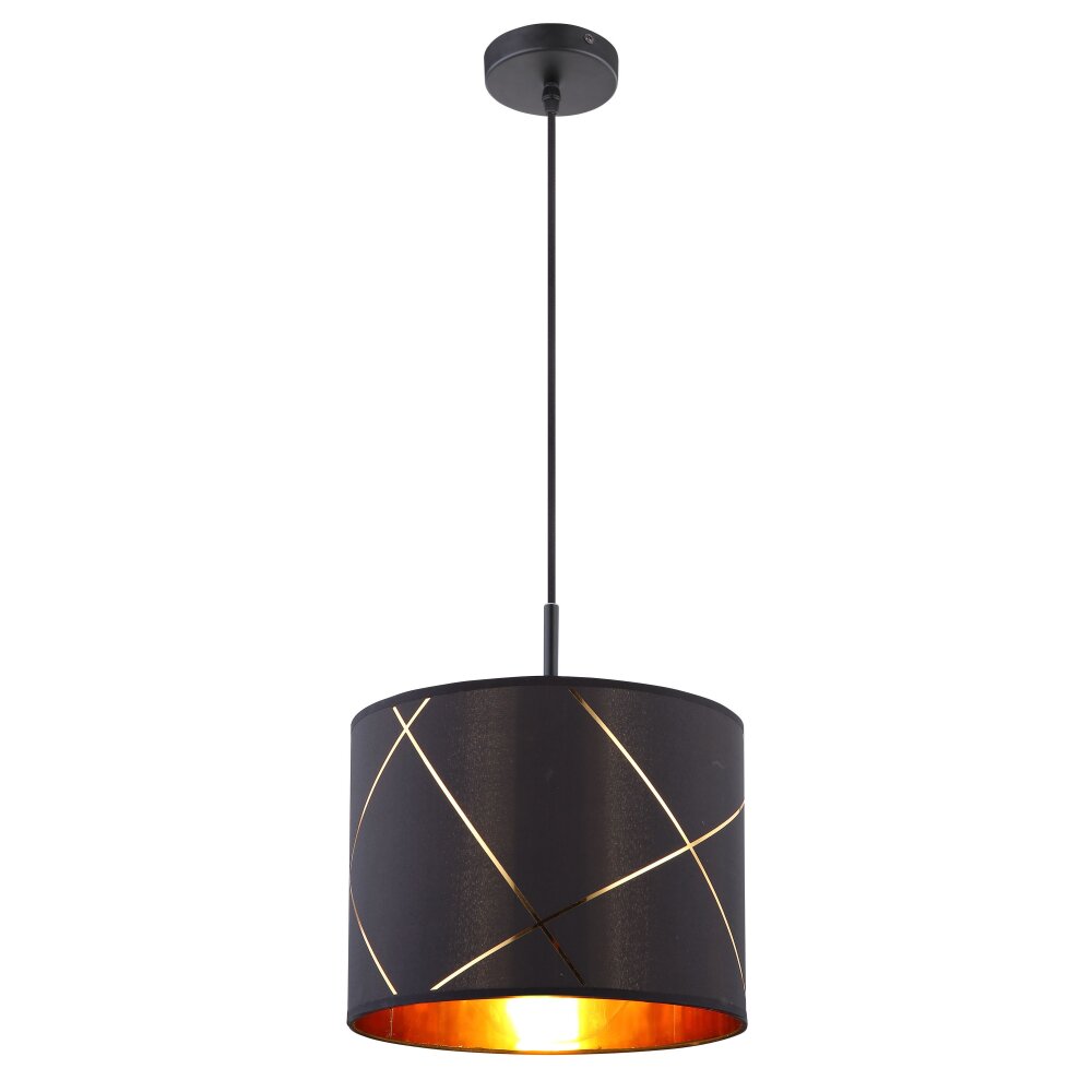 Globo BEMMO Hängeleuchte Schwarz, 1-flammig main product photo