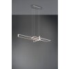 Trio Leuchten Salinas Pendelleuchte LED Nickel-Matt, 1-flammig