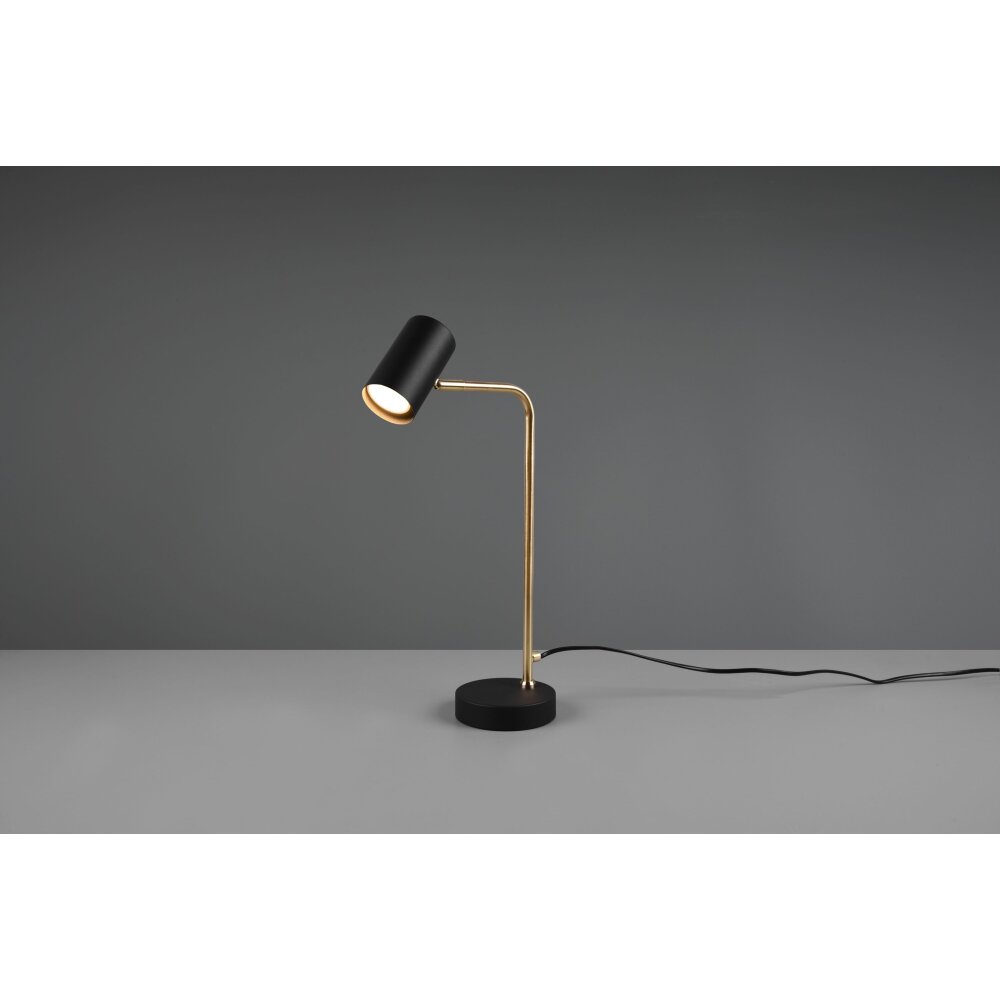 Trio Leuchten Marley Tischleuchte Messing, 1-flammig main product photo