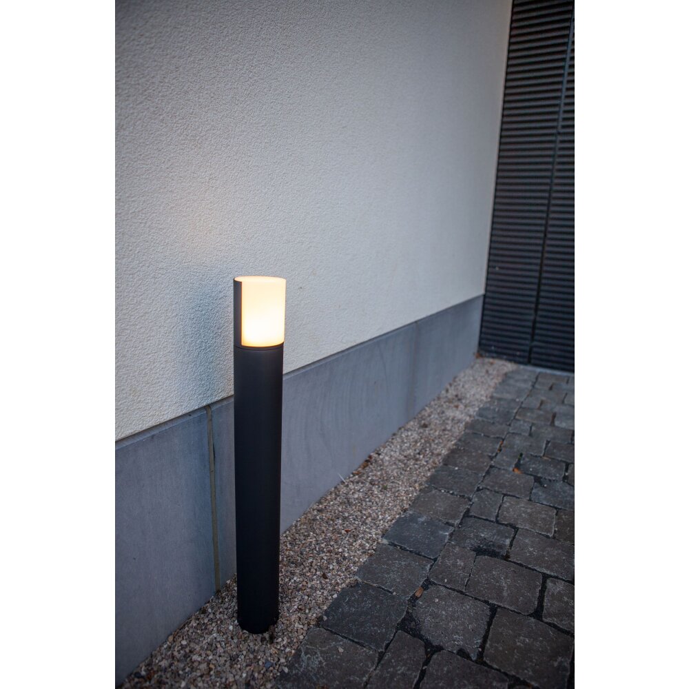 Lutec CYRA Wegeleuchte LED Schwarz, 1-flammig main product photo