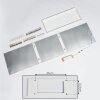 Pau LED Panel Weiß, 1-flammig