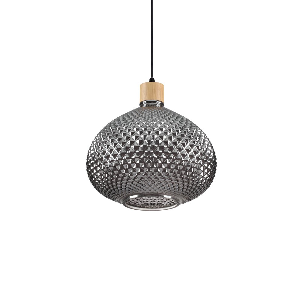 Ideallux BERGEN-3 Pendelleuchte Chrom, 1-flammig main product photo
