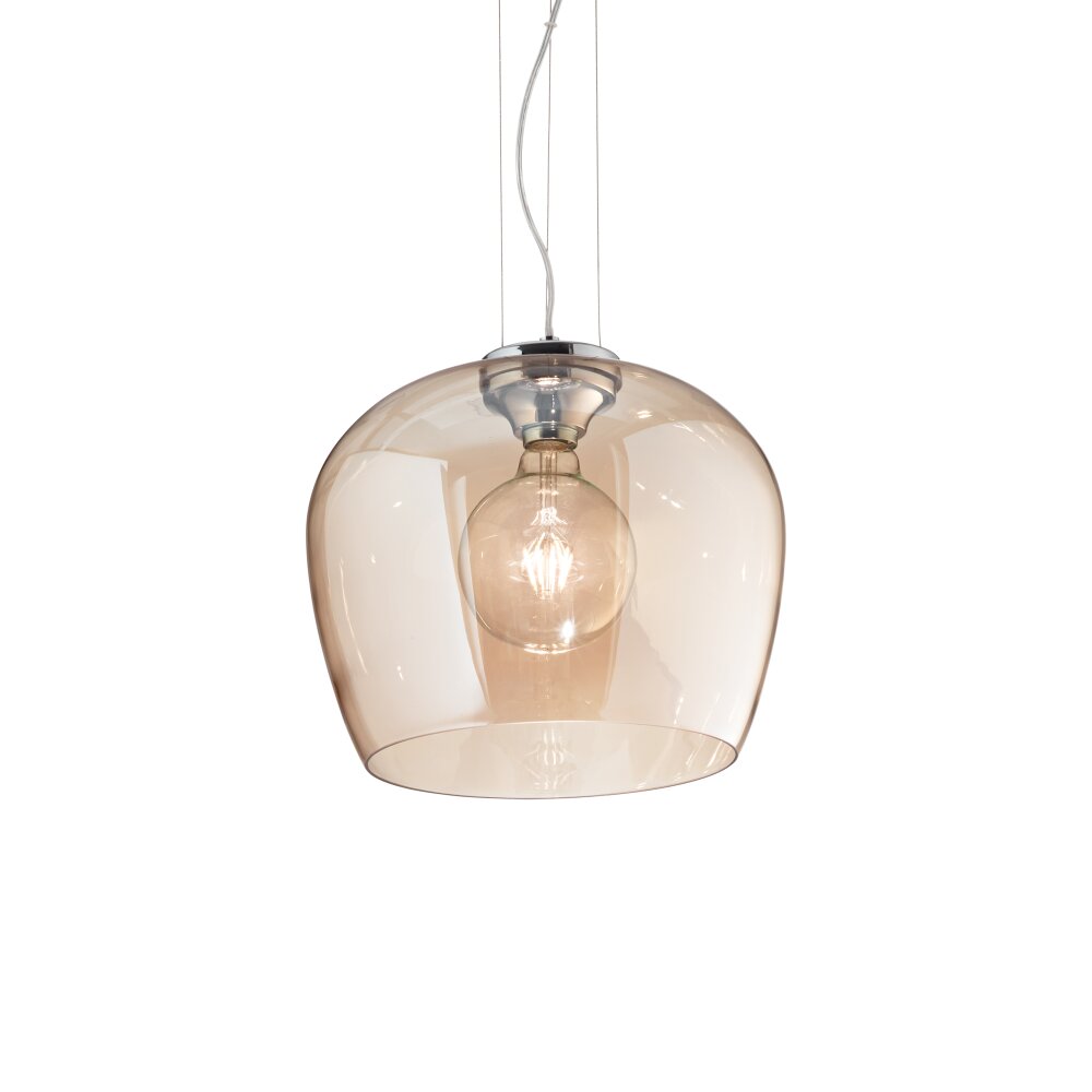 Ideallux BLOSSOM Pendelleuchte Chrom, 1-flammig main product photo