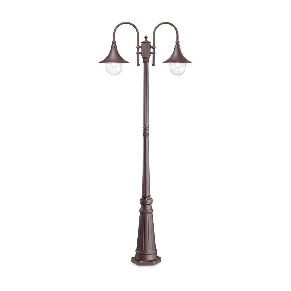 Ideallux CIMA Wegeleuchte Grau, 2-flammig main product photo