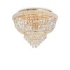 Ideallux DUBAI Deckenleuchte Gold, 24-flammig
