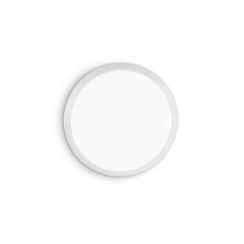 Ideallux GEMMA Deckenleuchte LED Weiß, 1-flammig