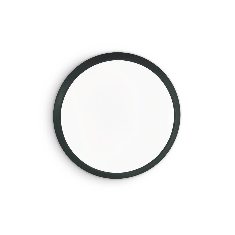Ideallux GEMMA Deckenleuchte LED Schwarz, 1-flammig main product photo