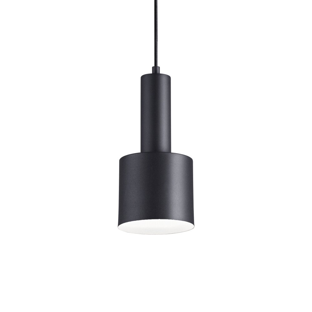 Ideallux HOLLY Pendelleuchte Schwarz, 1-flammig main product photo