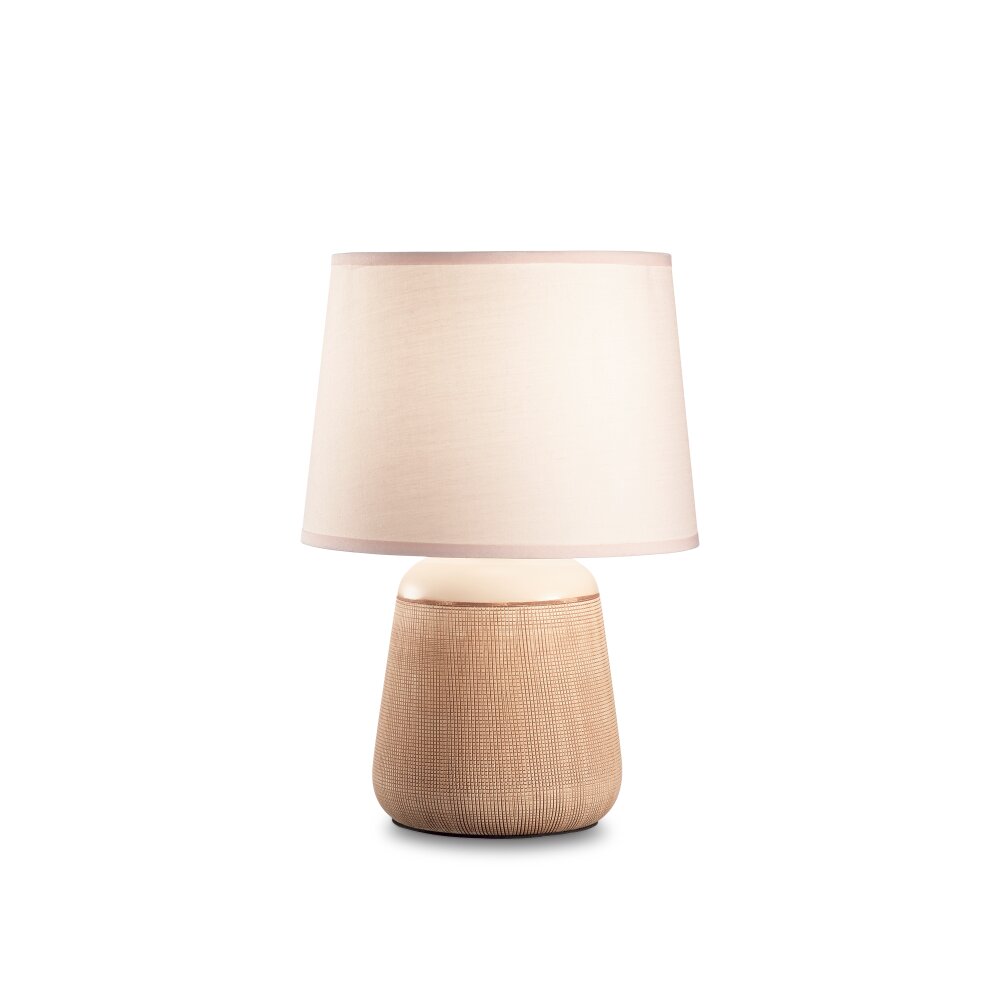 Ideallux KALI-2 Tischleuchte Braun, 1-flammig main product photo