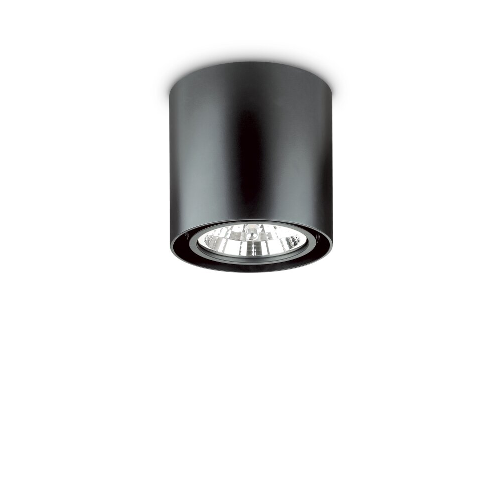 Ideallux MOOD Deckenleuchte Schwarz, 1-flammig main product photo