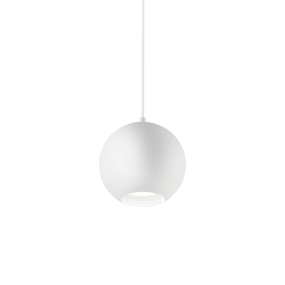 Ideallux MR Pendelleuchte Weiß, 1-flammig main product photo