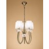 Mantra LOEWE Pendelleuchte Braun, 5-flammig