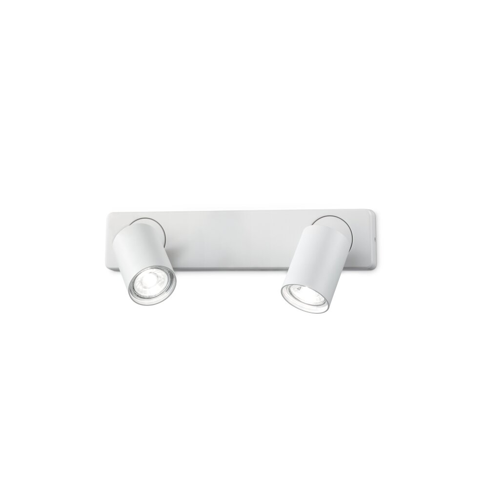 Ideallux RUDY Wandleuchte Weiß, 2-flammig main product photo