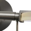 Steinhauer Turound Wandleuchte LED Edelstahl, 1-flammig